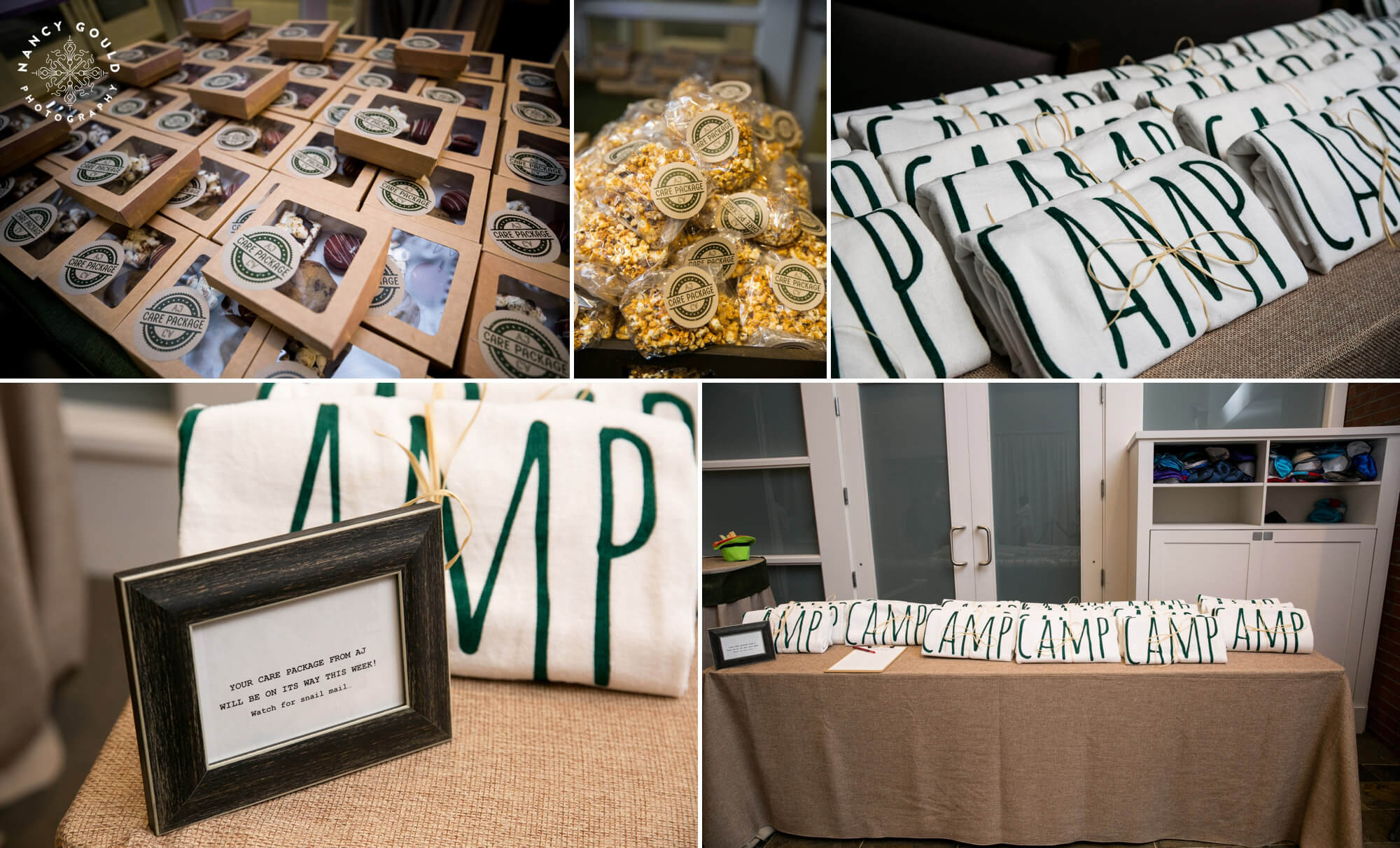 Camp towels mitzvah gift